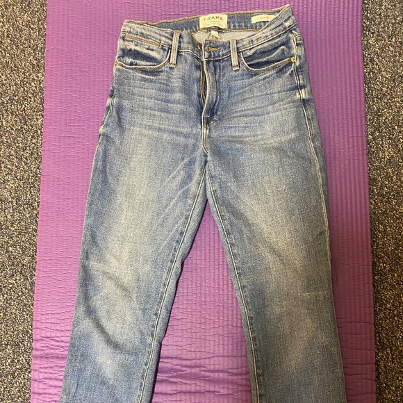 Frame Le High Straight Jeans - Picture 6 of 6
